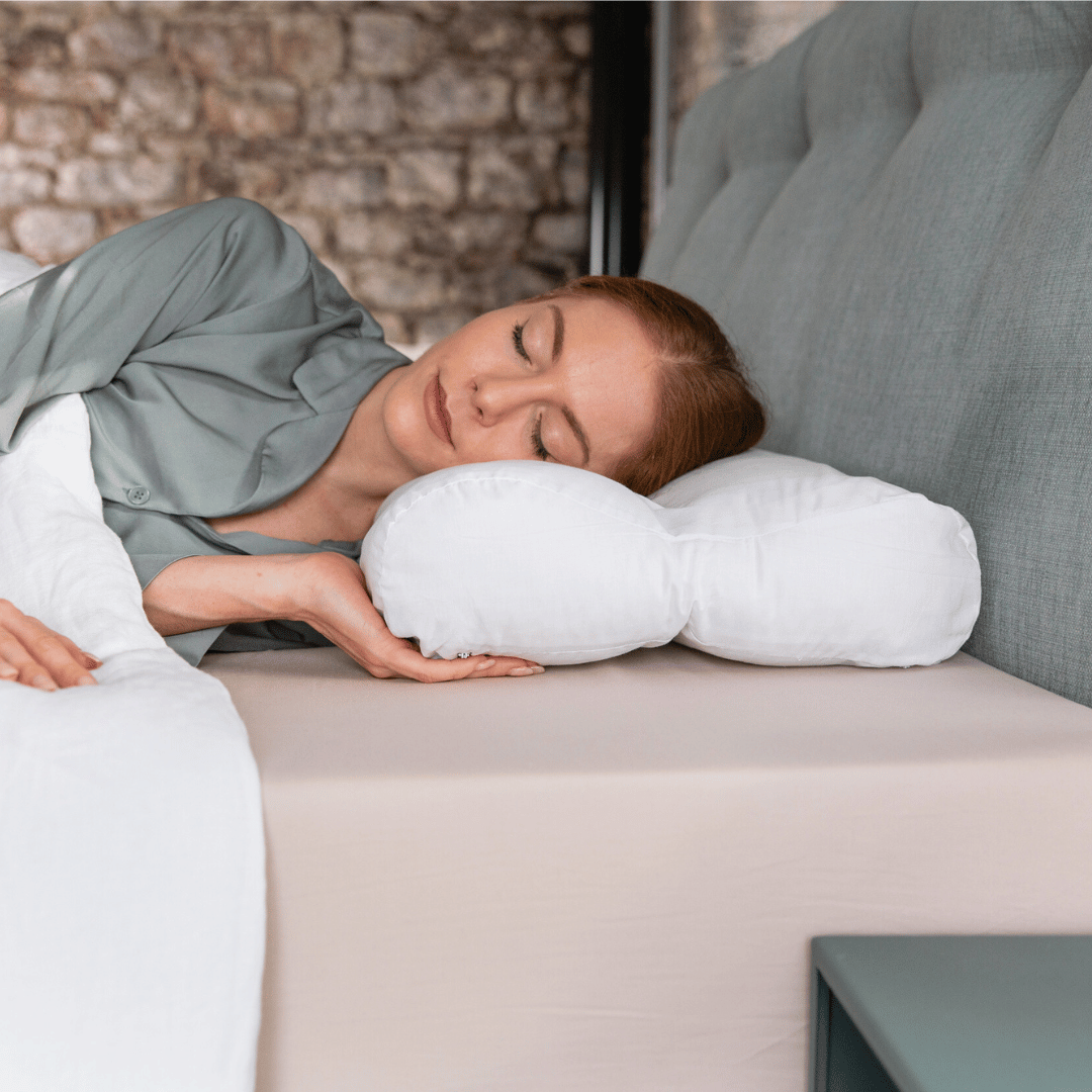 Organic British Wool Contour Pillow - Anti-Snoring