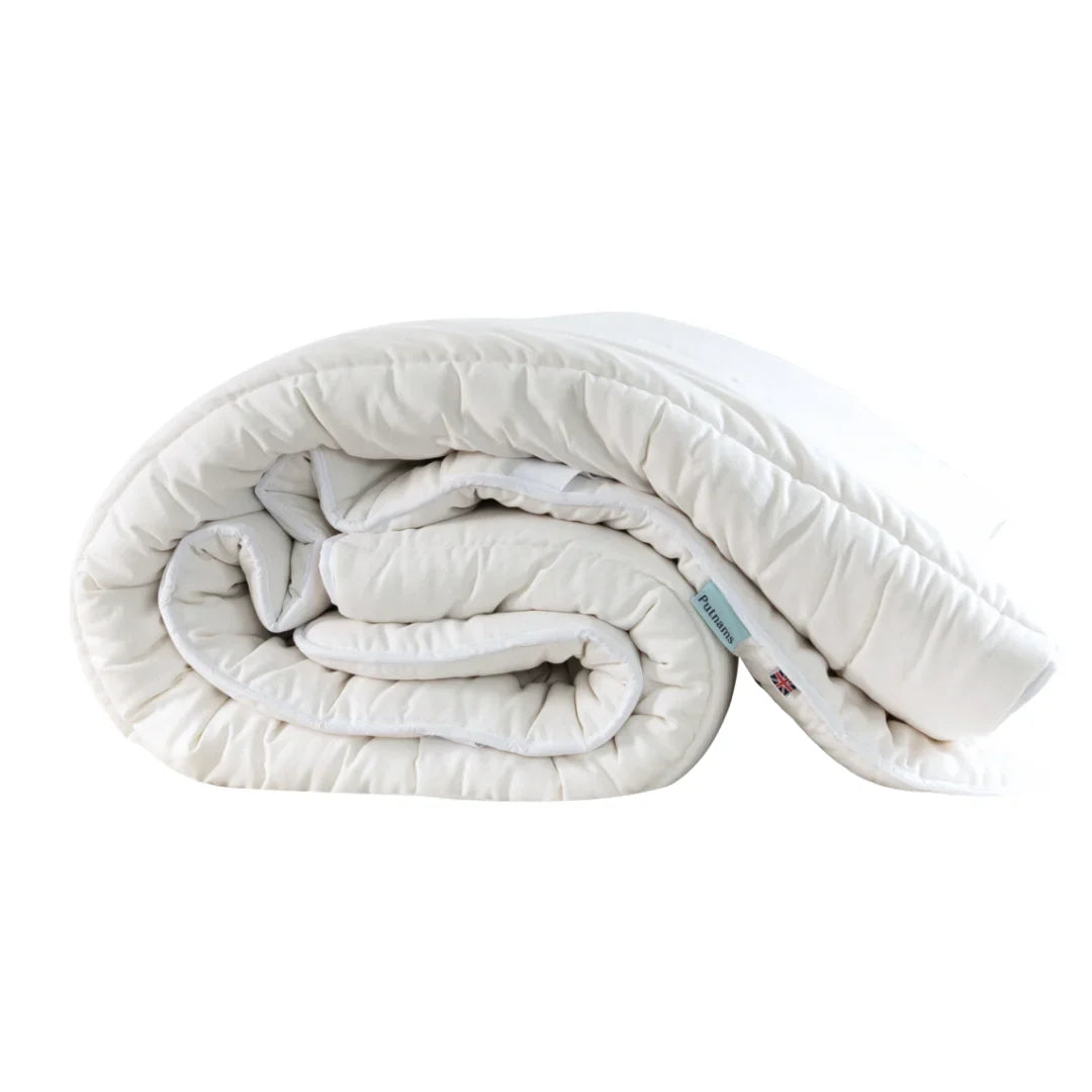 Natural 100% British Wool Mattress Topper