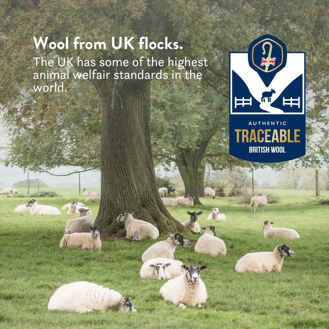 Natural British Wool Knee Pillow