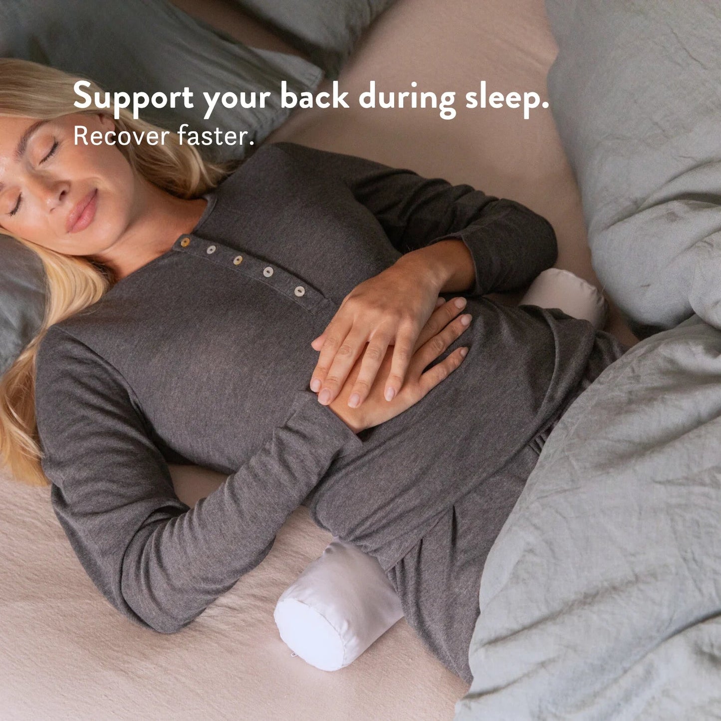 Cervical Roll Pillow - Neck Support for Cervical Spondylosis & Sleep Relief