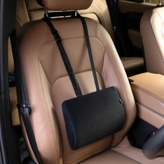 Duo Car Back Support Cushion - Memory Foam