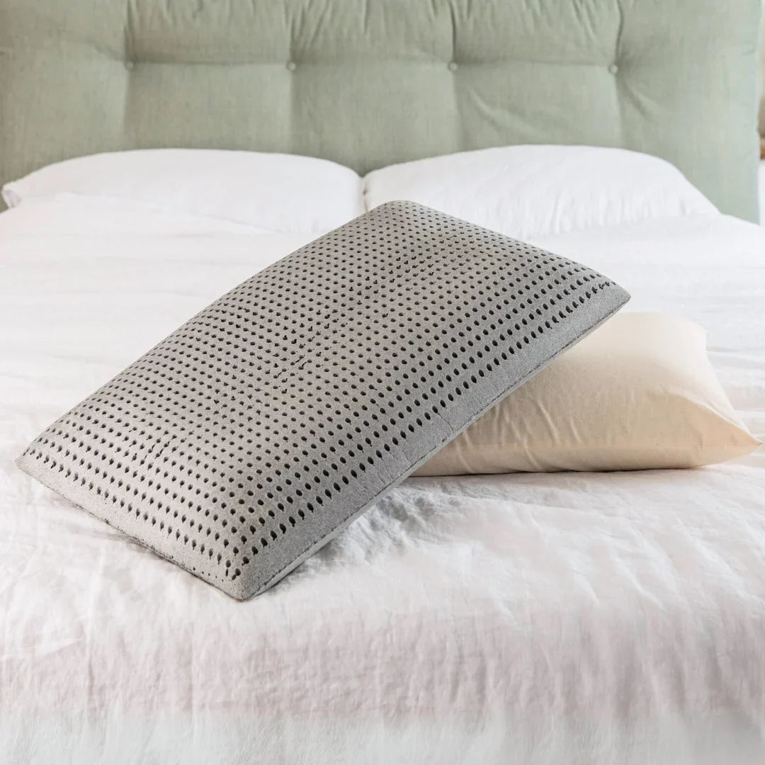 Graphite Latex Pillow & Wool Duvet Set - Bundle