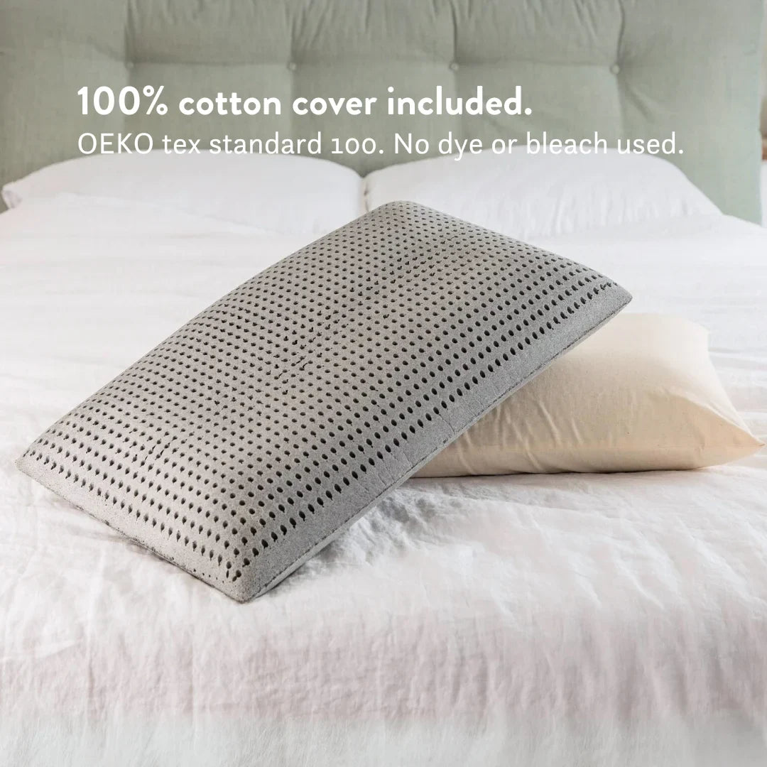 Graphite Latex Pillow - Natural, Cooling & Supportive
