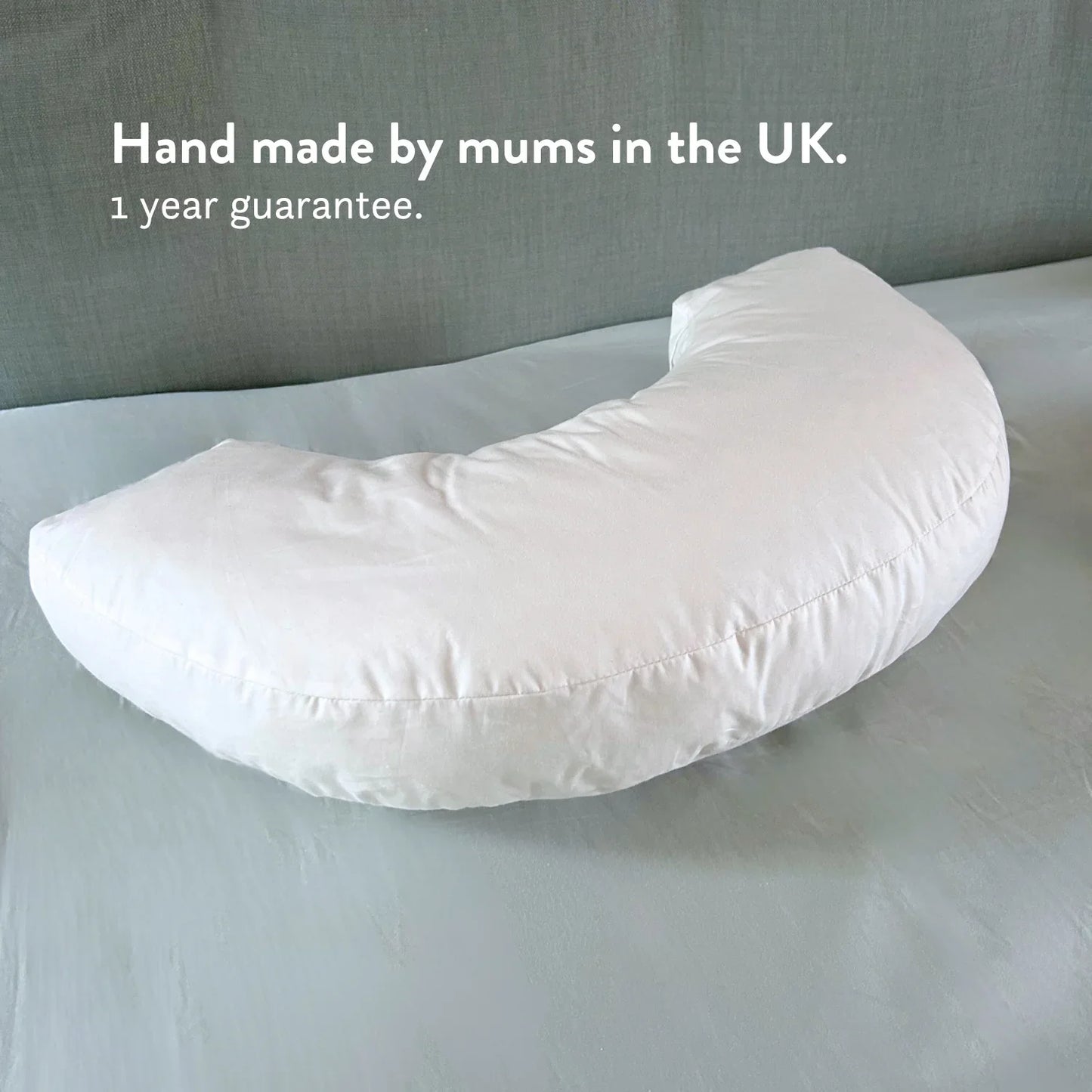 Organic Wool Nursing Pillow Cover Only