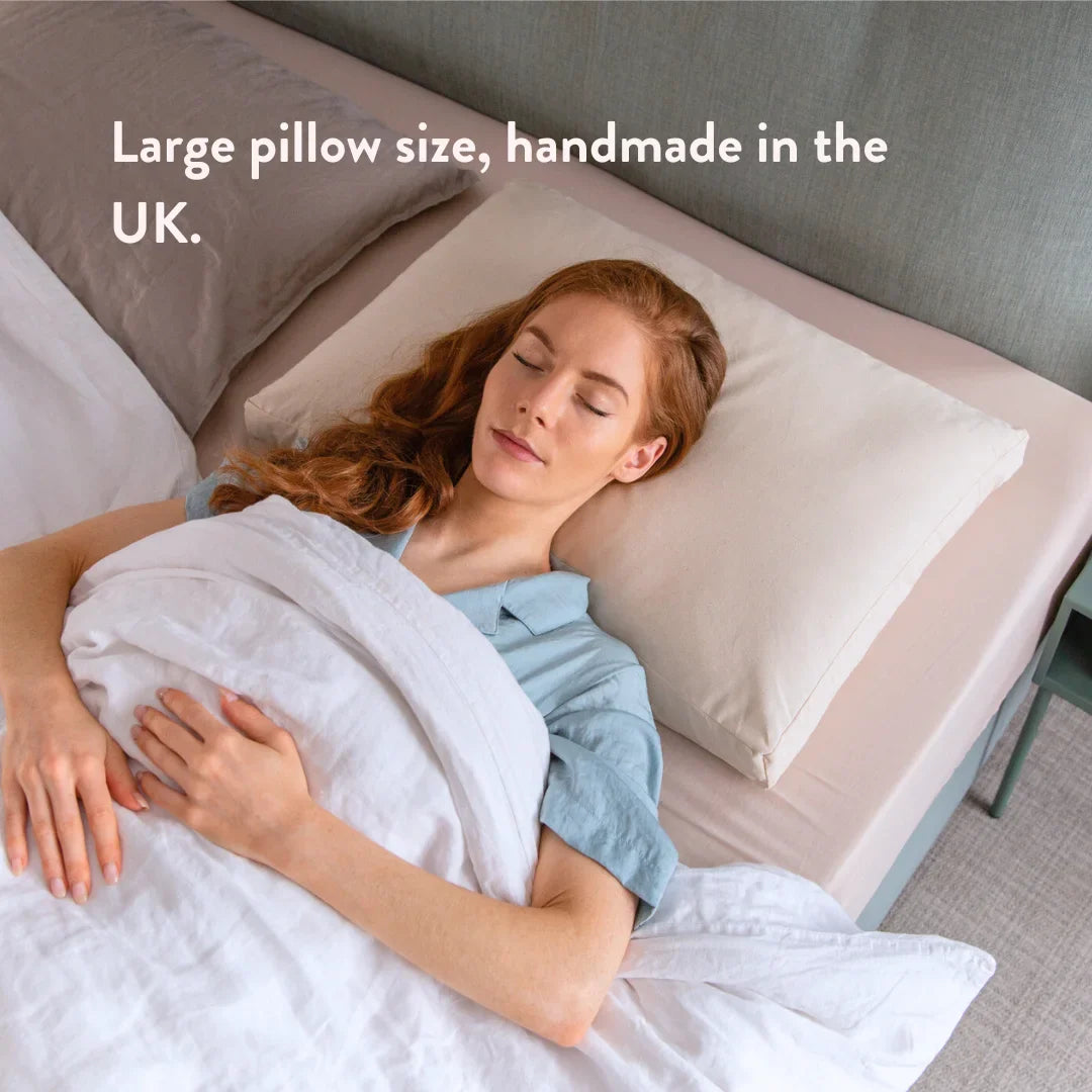 Organic Buckwheat Pillow & Wool Duvet Set - Bundle