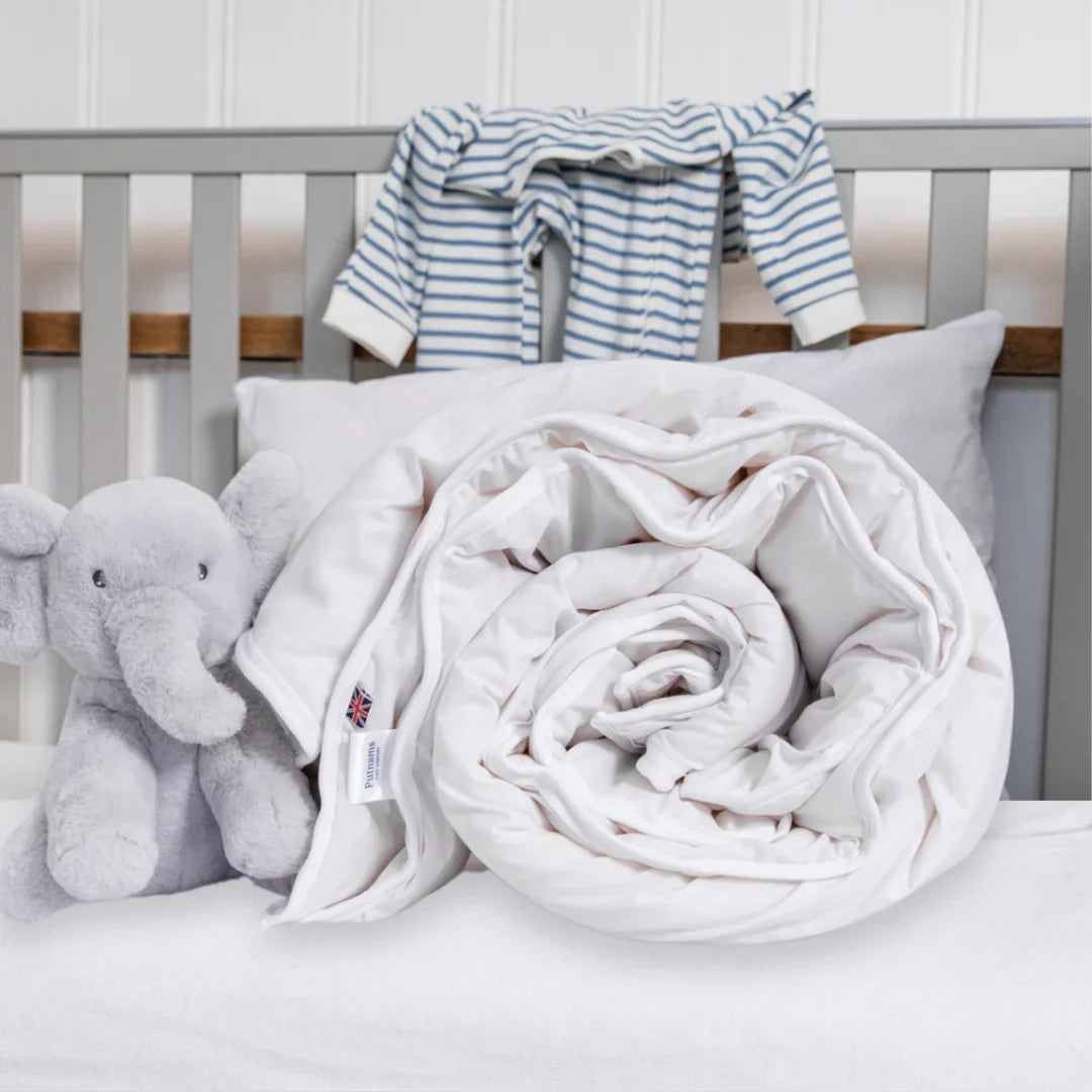 British Wool Duvet & Pillow for Toddler Cot Bed