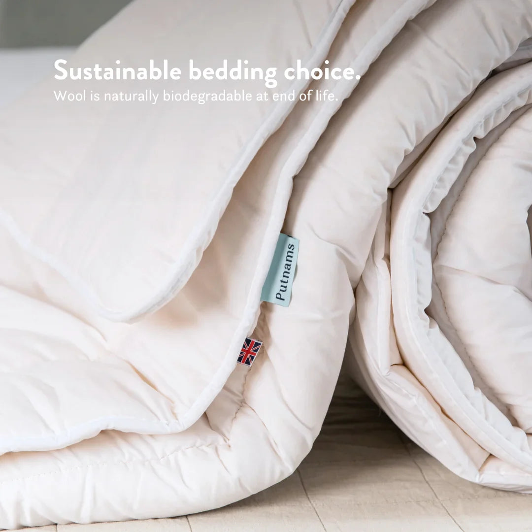 Organic Buckwheat Pillow & Wool Duvet Set - Bundle