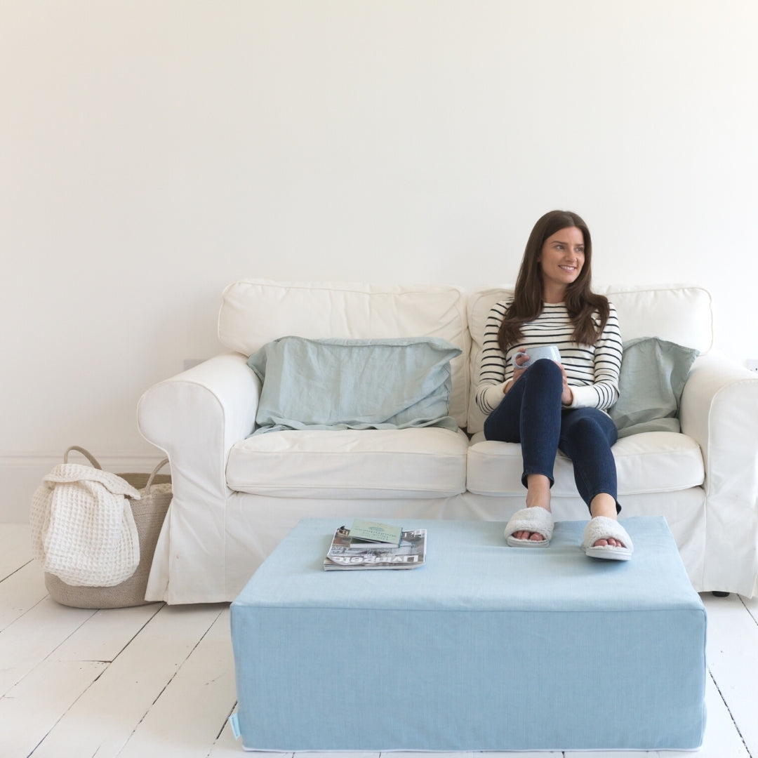 Mattress Footstool - Fold Away Bed - 360 colours