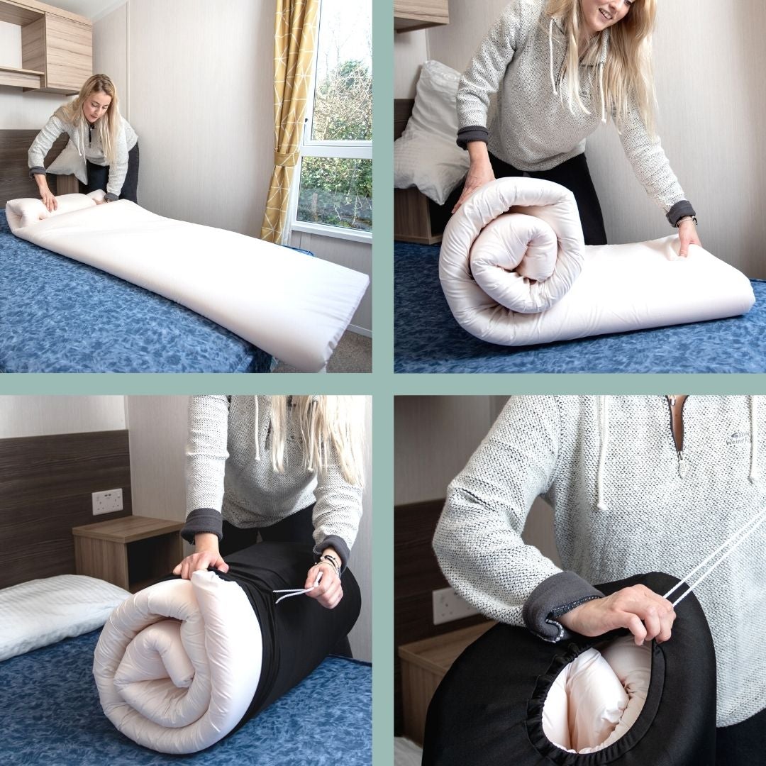 Click Clack Memory Foam Mattress Topper (With Bag)