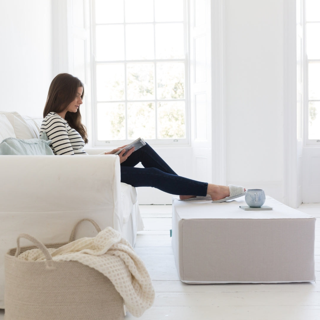 Mattress Footstool - Fold Away Bed - 360 colours