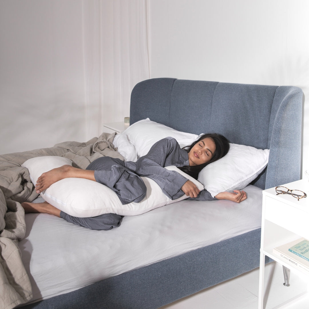 V-Shaped Pillow - Firm Orthopedic Support