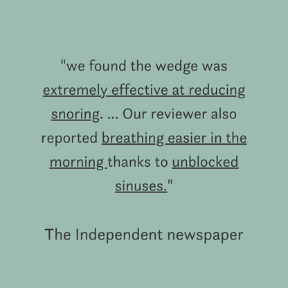 Anti-Snoring Bed Wedge Pillow