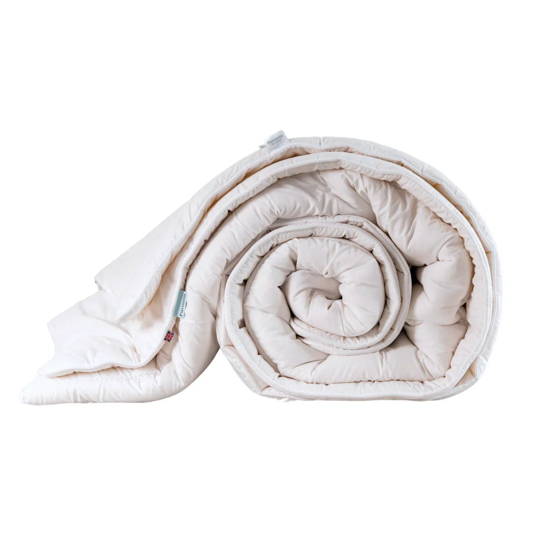 Winter British Wool Duvet & 100% Cotton (11-14 Tog)