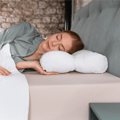 Organic British Wool Contour Pillow - Anti-Snoring