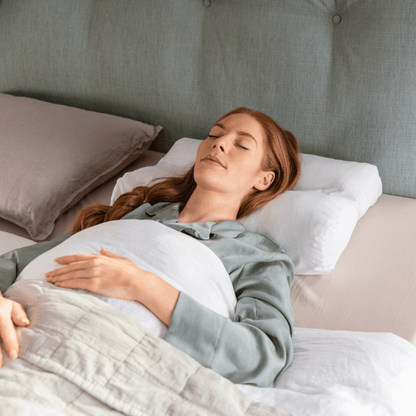 Organic British Wool Contour Pillow - Anti-Snoring
