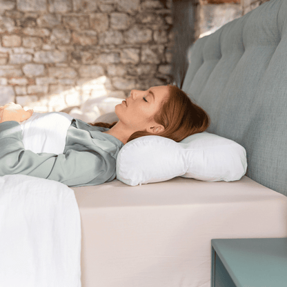 Organic British Wool Contour Pillow - Anti-Snoring
