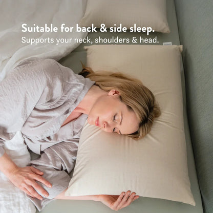 Graphite Latex Pillow - Natural, Cooling & Supportive