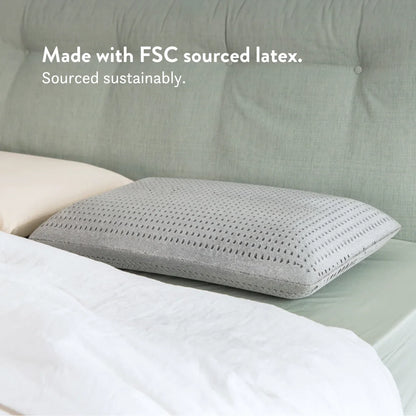 Graphite Latex Pillow - Natural, Cooling & Supportive