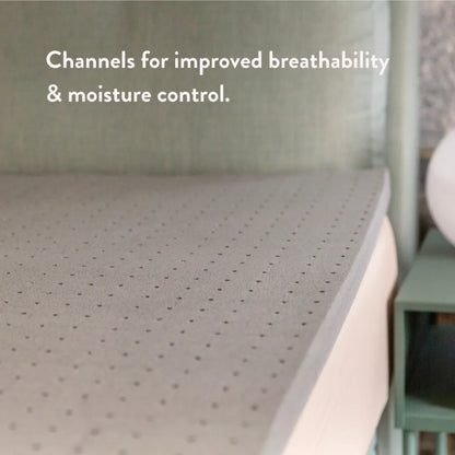 Graphite Latex Mattress Topper