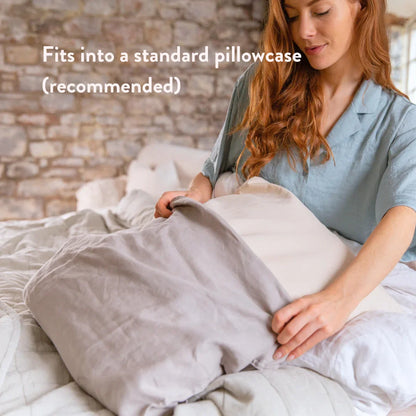 Organic Buckwheat Pillow & Wool Duvet Set - Bundle