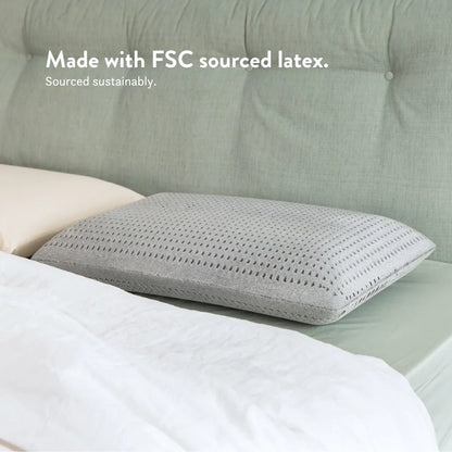 Graphite Latex Pillow & Wool Duvet Set - Bundle