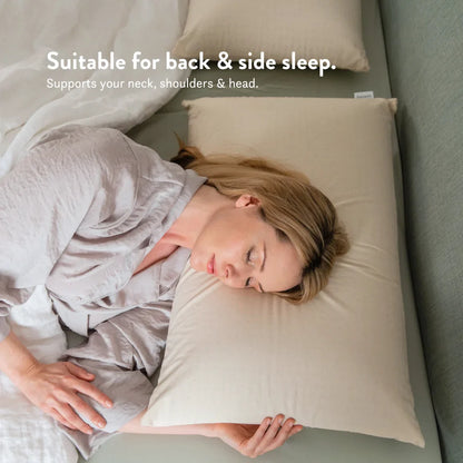 Graphite Latex Pillow & Wool Duvet Set - Bundle