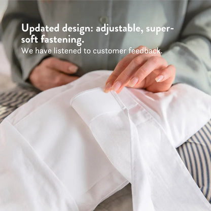Back & Bump Pillow with British Organic Wool Filling - Pregnancy Cushion