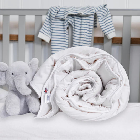 British Wool Duvet & Pillow for Toddler Cot Bed