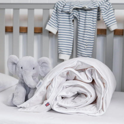 British Wool Duvet & Pillow for Toddler Cot Bed