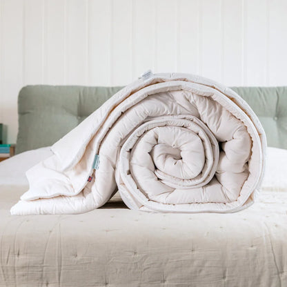 Graphite Latex Pillow & Wool Duvet Set - Bundle