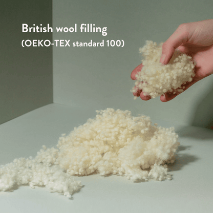 Natural British Wool Knee Pillow