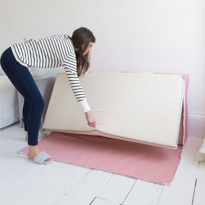Mattress Footstool - Fold Away Bed - 360 colours
